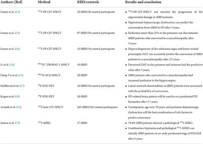 Research progress on neuromolecular imaging of REM sleep behavior disorder
